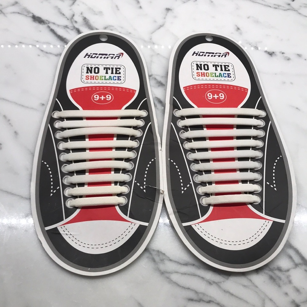 NWT No Tie Shoelaces